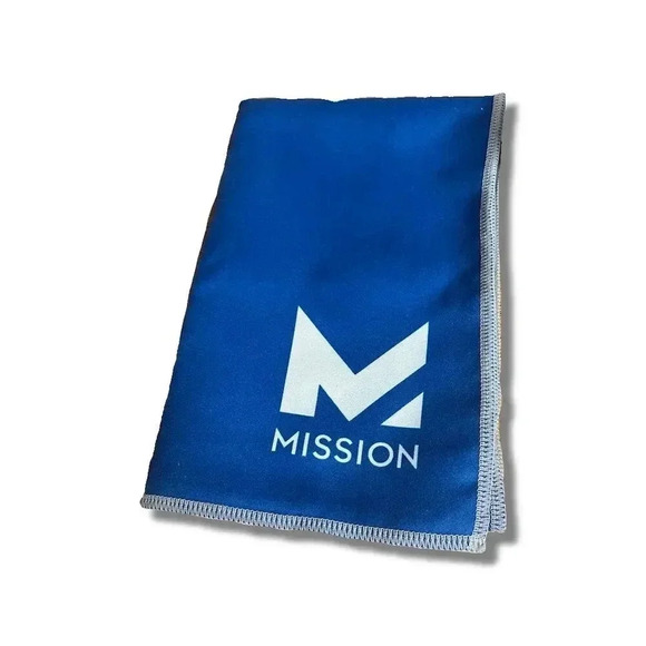 Mission Cooling Vented Performance Hat Blue Adjustable Unisex UPF 50 - Picture 7 of 8